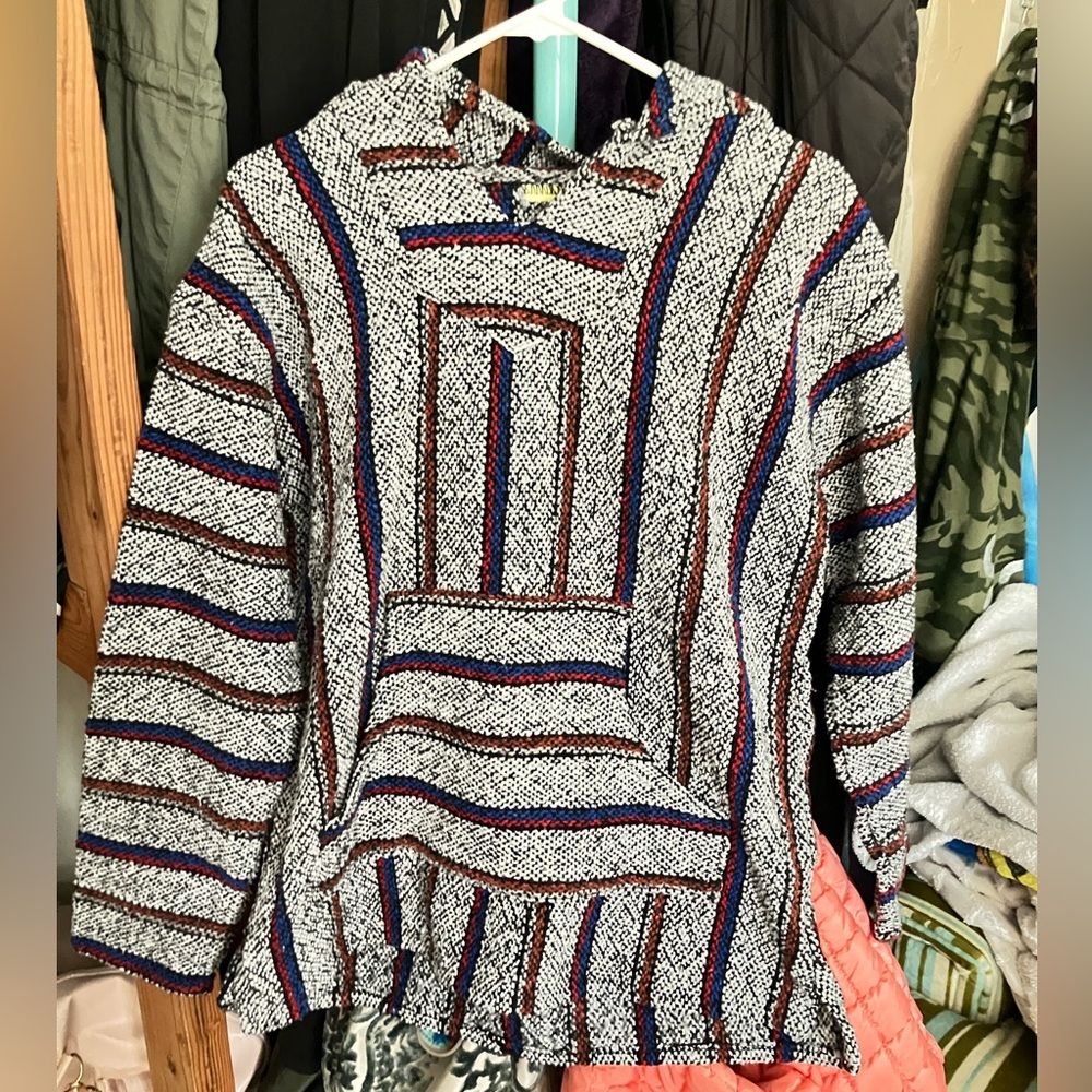 Striped Baja Hoodie